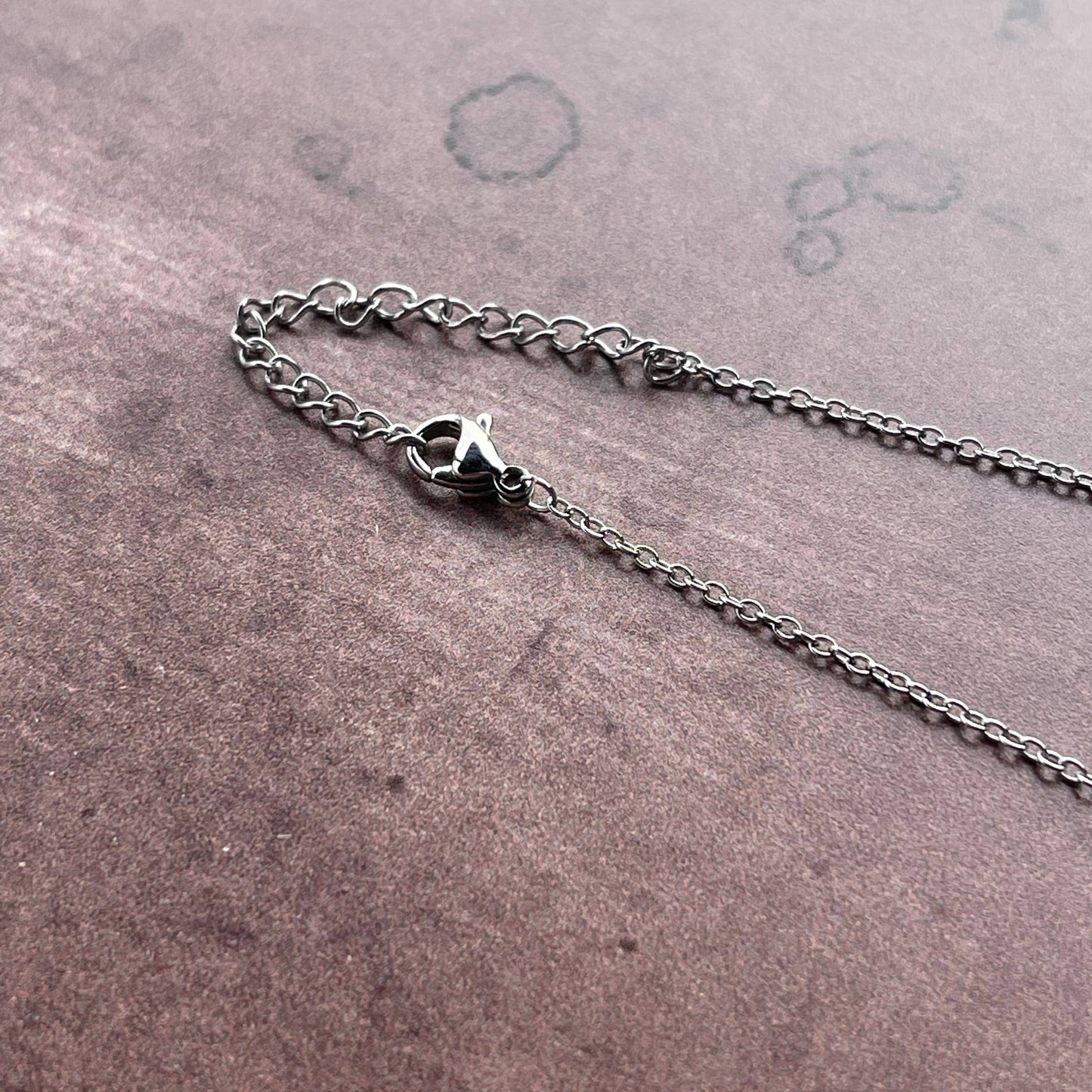 Insufferable word Necklace stainless steel silver gold