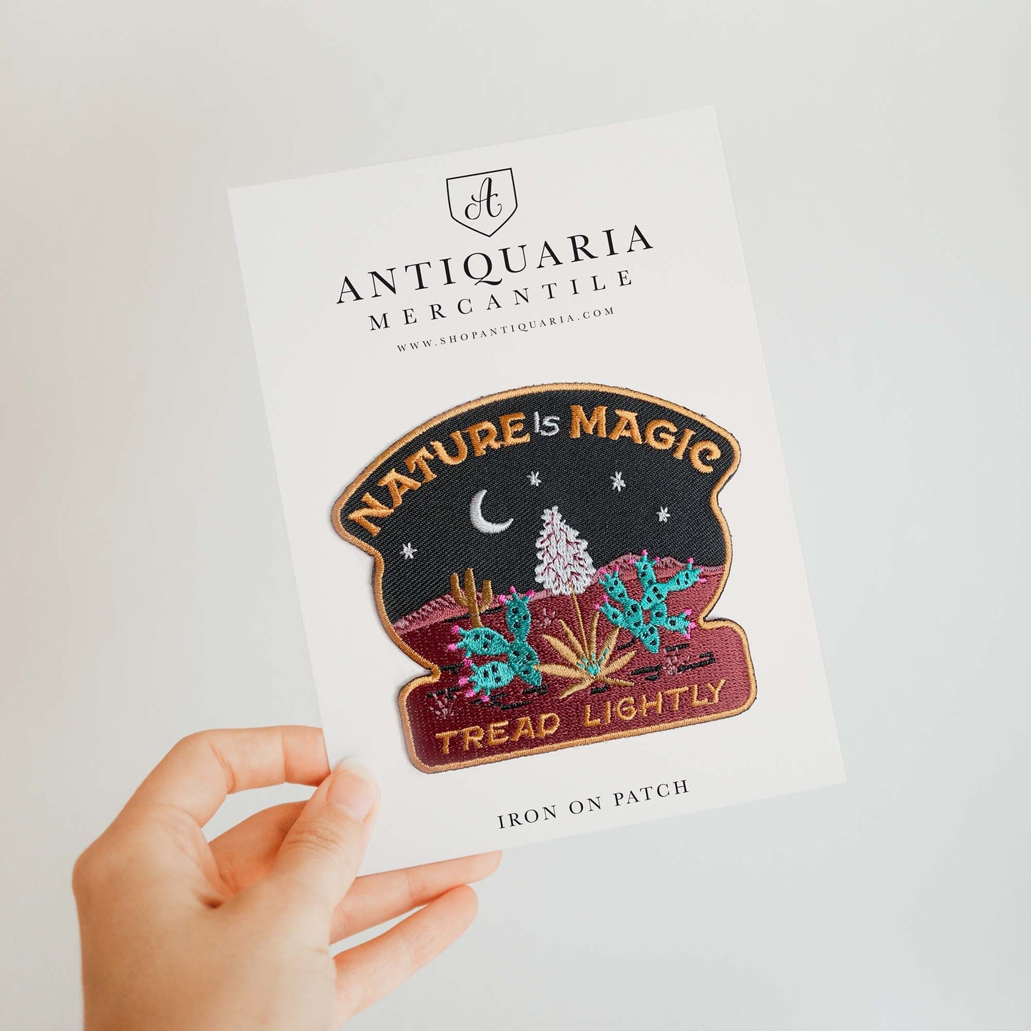Nature is Magic Embroidered Patch