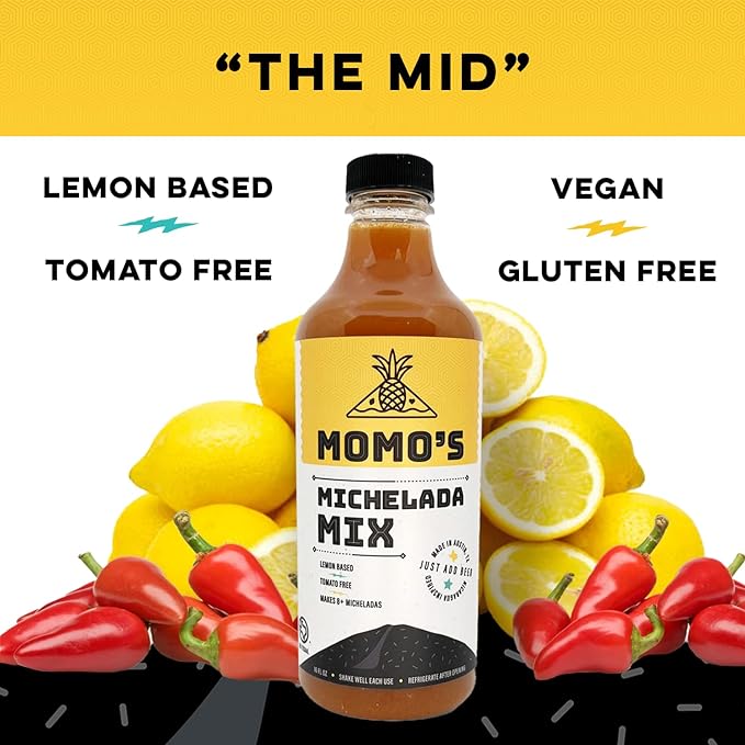 Momo's Michelada Mix -16 Ounce - 8+ Servings