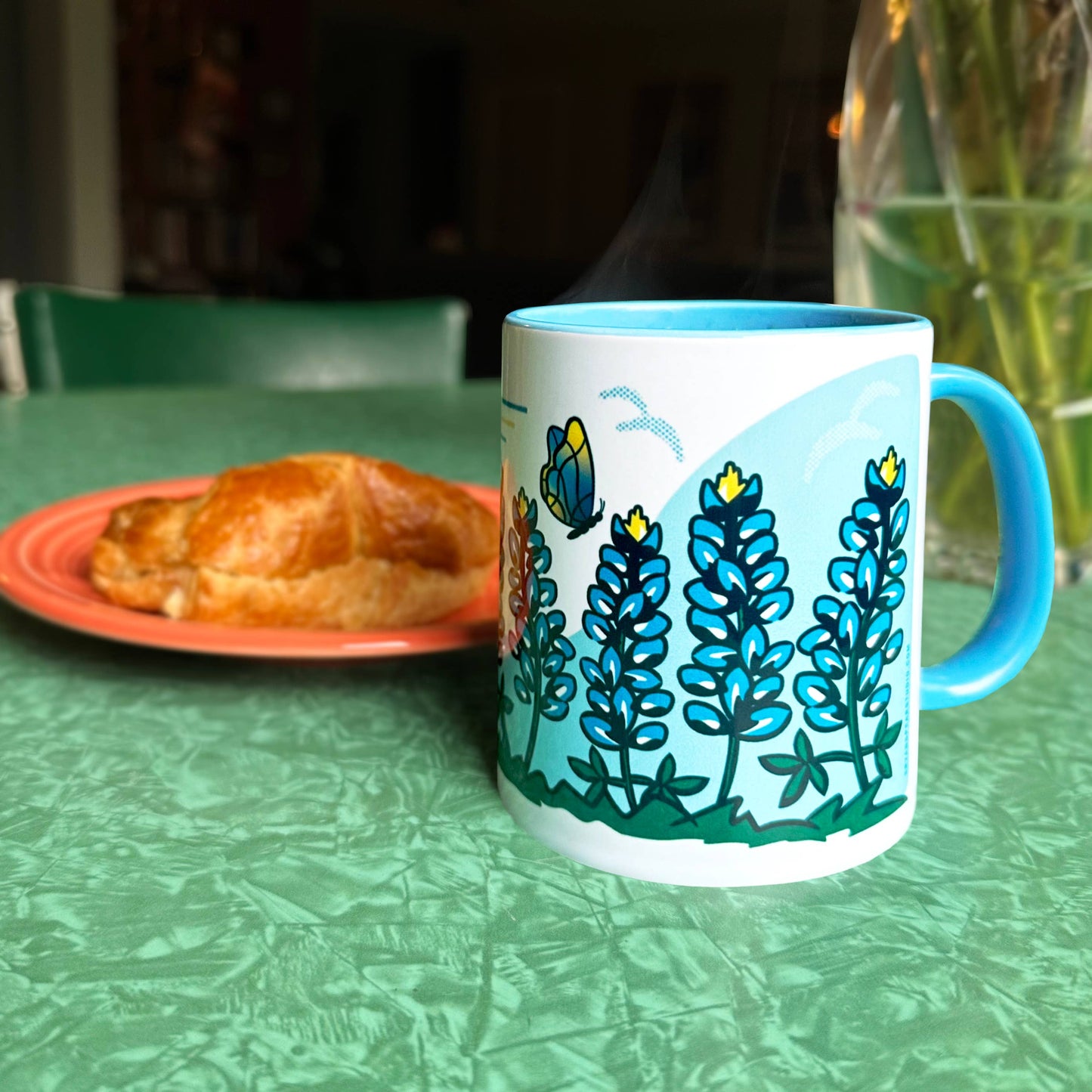Texas Bluebonnets Ceramic Mug
