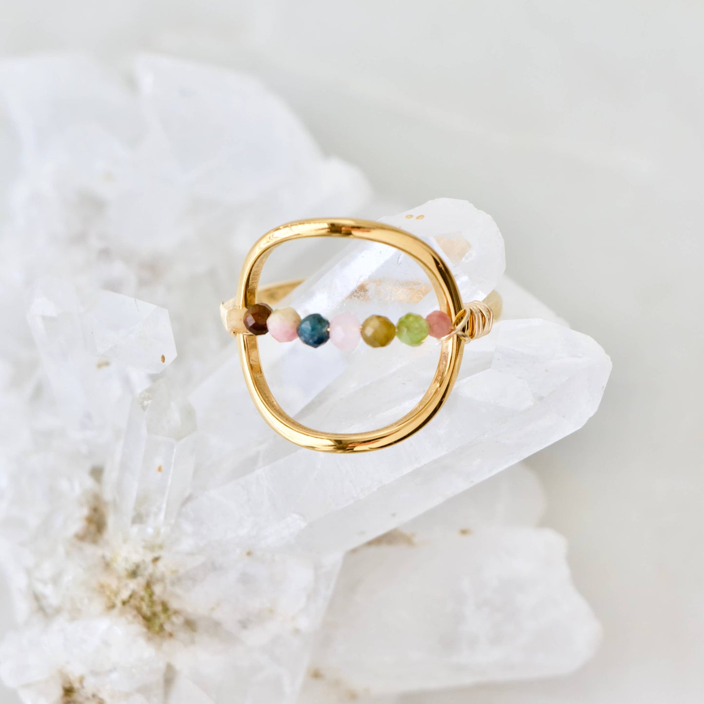 Tourmaline Ring - Waterproof