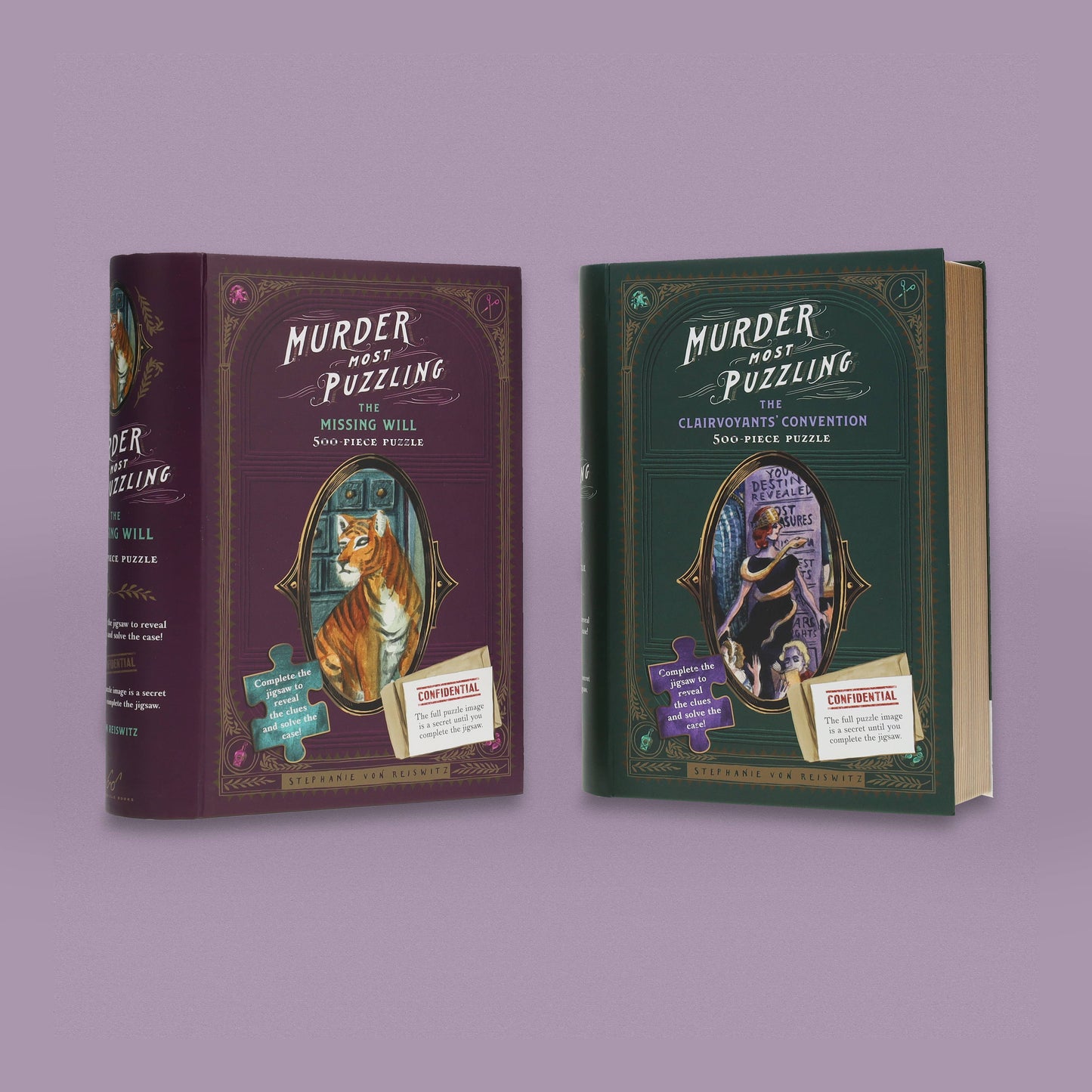 Murder Most Puzzling: The Clairvoyants' Convention 500-Piece