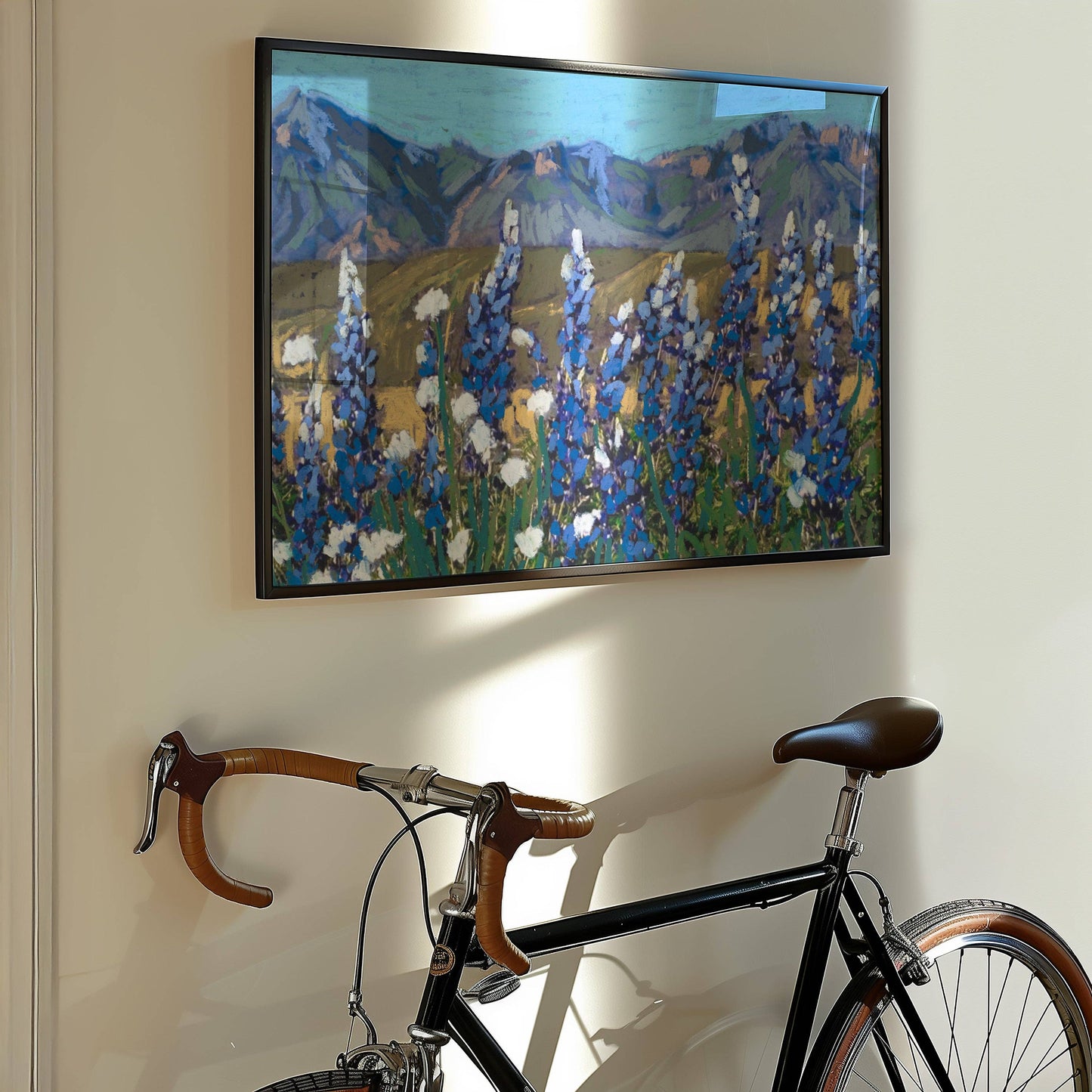 Bluebonnets Big Bend National Park Art Print: 11×14 inches