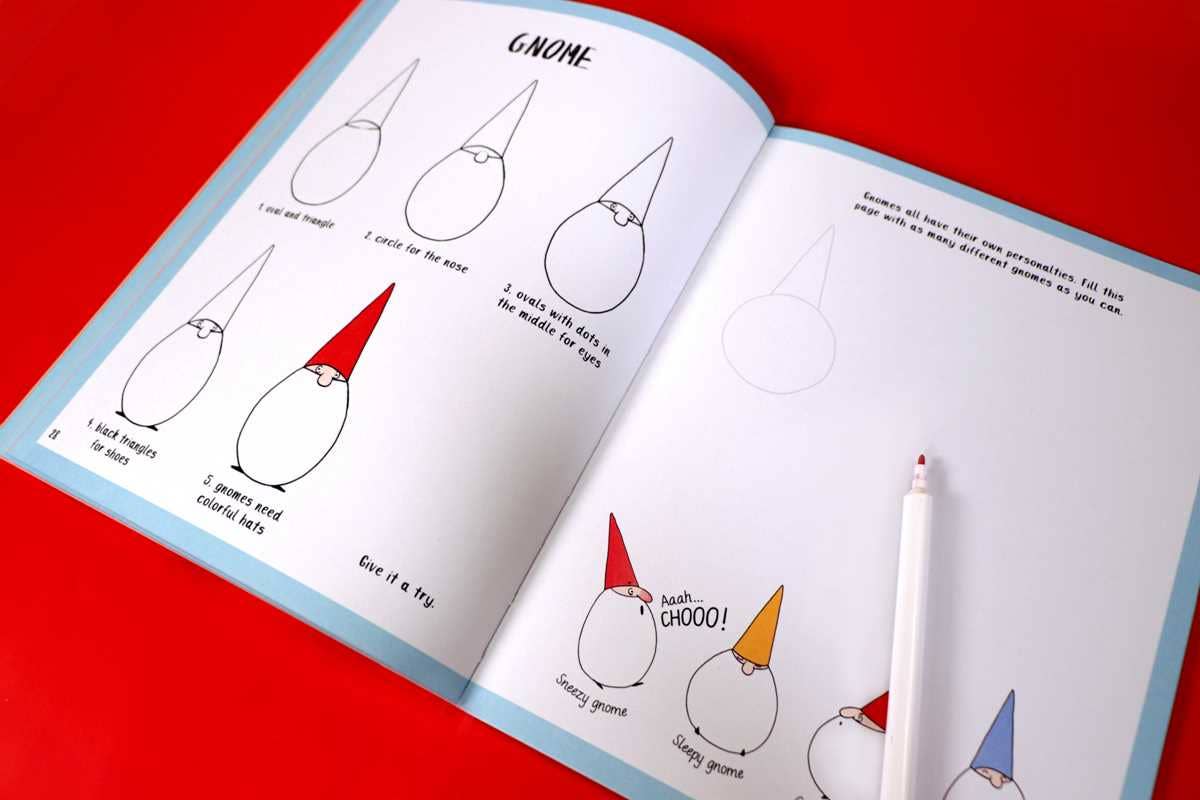 How to Draw a Mermaid and Other Cute Creatures with Simple Shapes in 5 Steps by Lulu Mayo