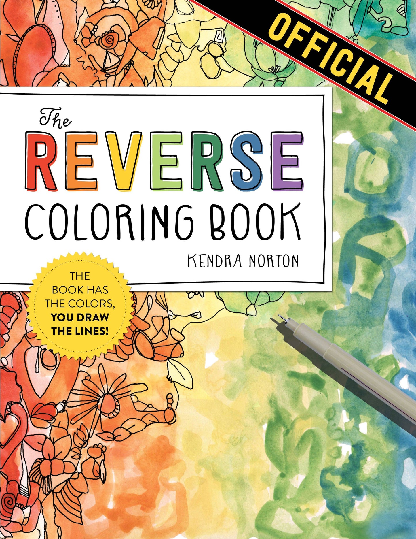The Reverse Coloring Book