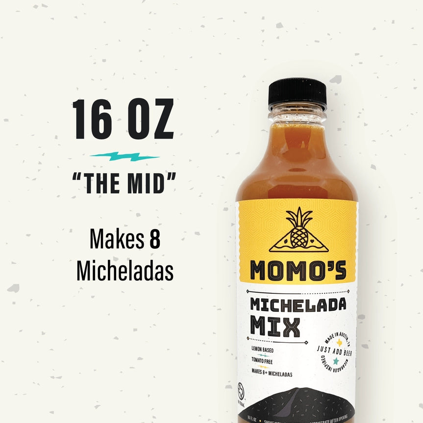 Momo's Michelada Mix -16 Ounce - 8+ Servings