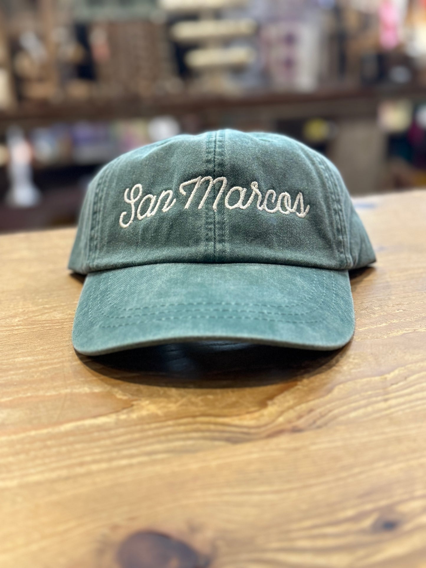 Custom Text Script Dad Hat - Embroidered Ball Cap