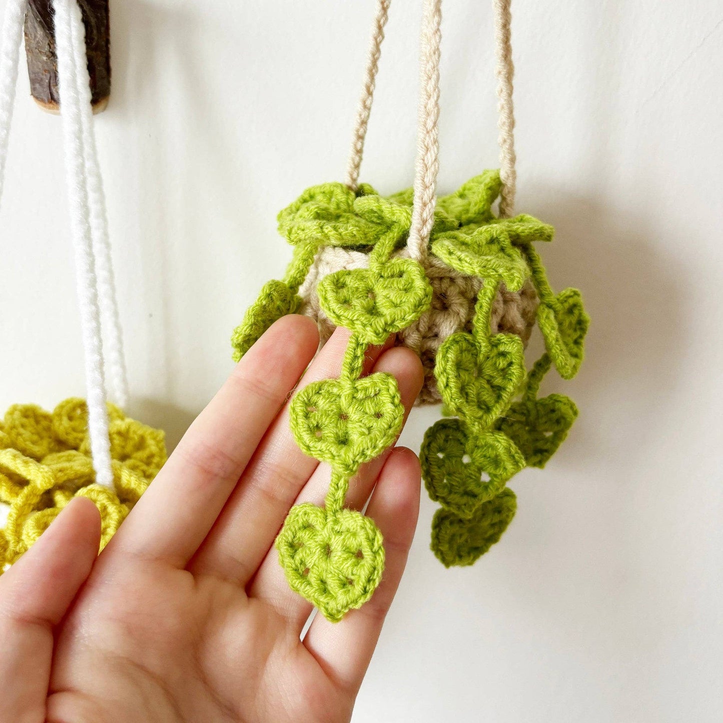 Crochet Flower Plant Fruit, Wall Hanging Home Decor