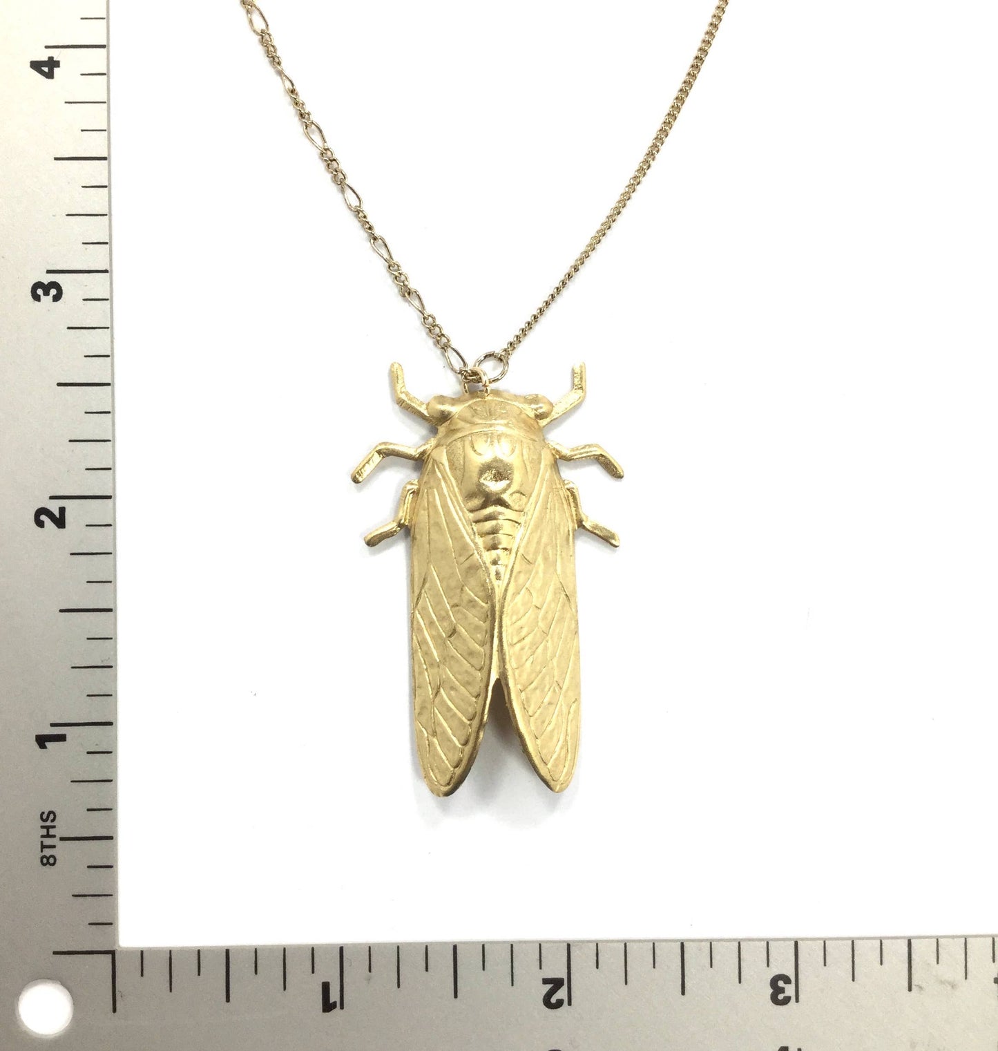 Cicada Pendant Necklace