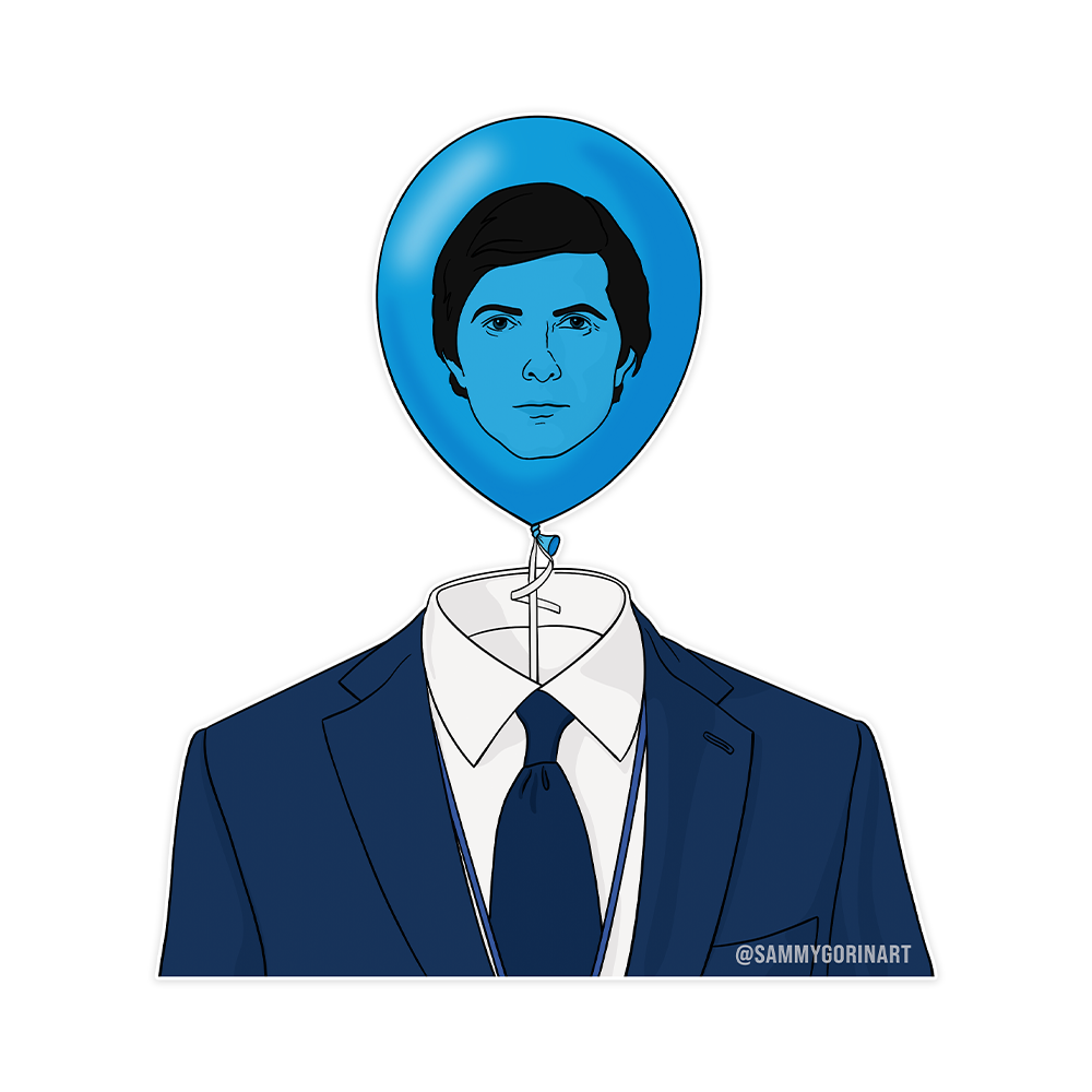 Mark Balloon Sticker