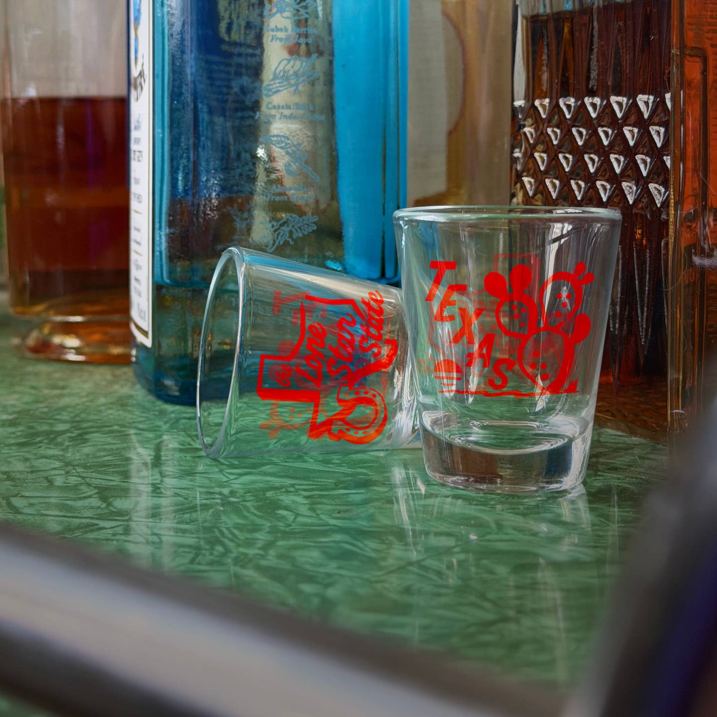 Texas Shot Glass (Red)