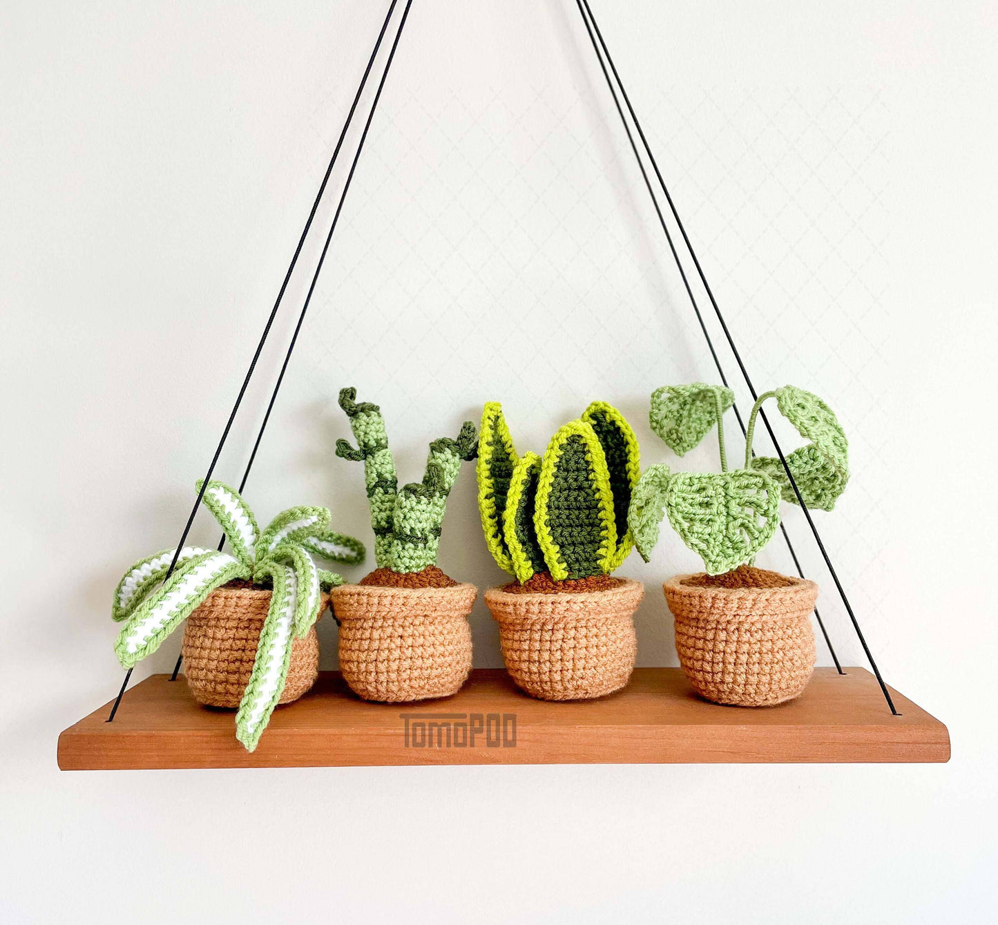 Crochet Snake Plant Pot, Plant Lover Gift, Home Office Decor