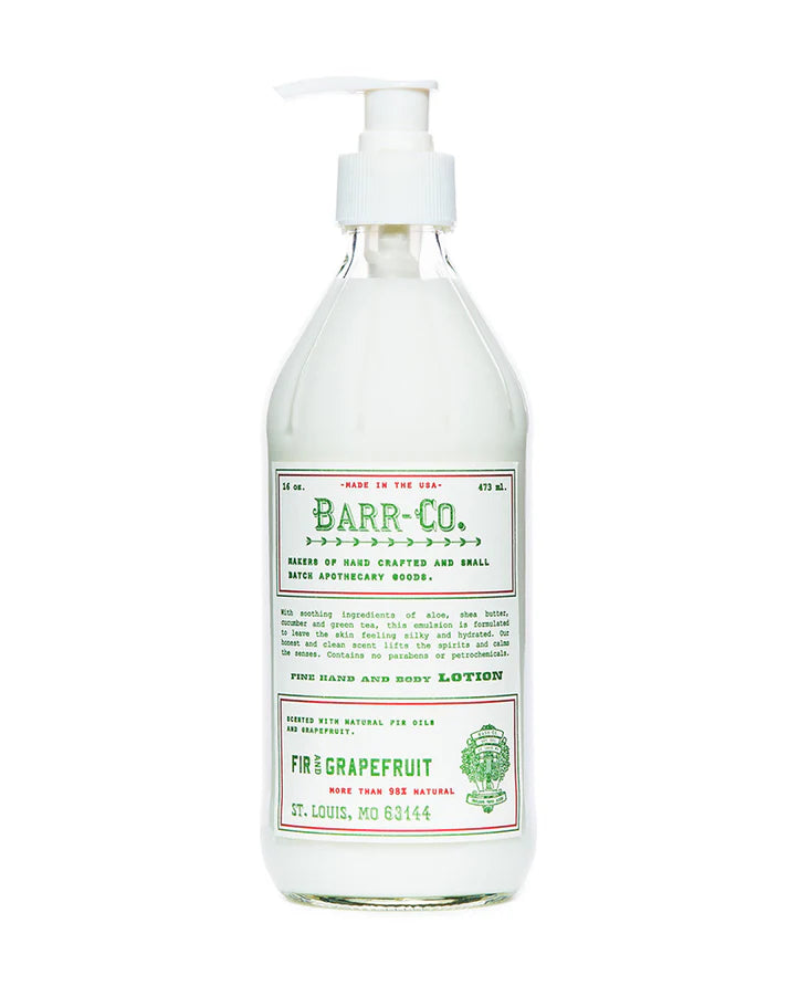 Barr-Co. Fir & Grapefruit Shea Butter Lotion