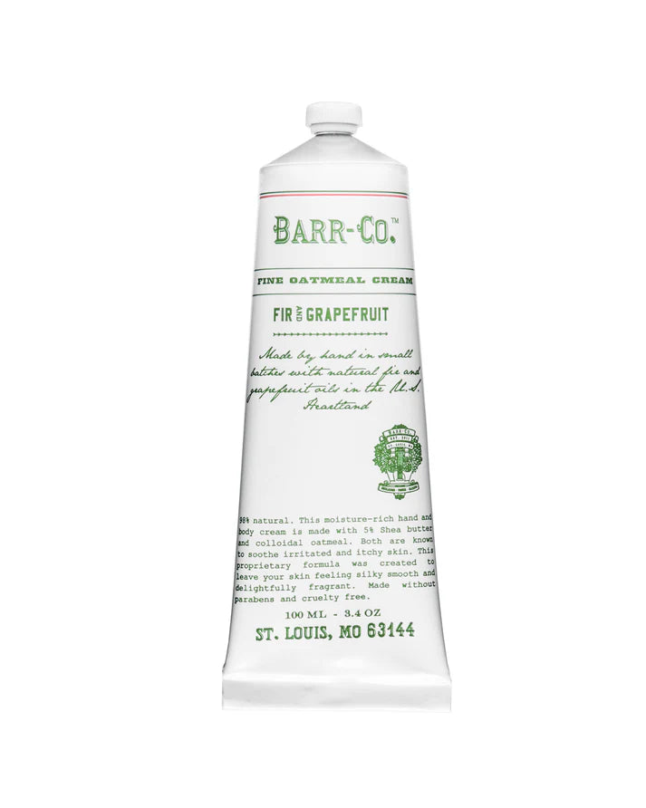 Barr-Co. Fir & Grapefruit Hand & Body Cream