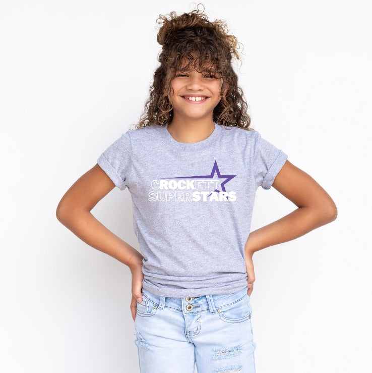 Crockett Superstars Tee (new logo)
