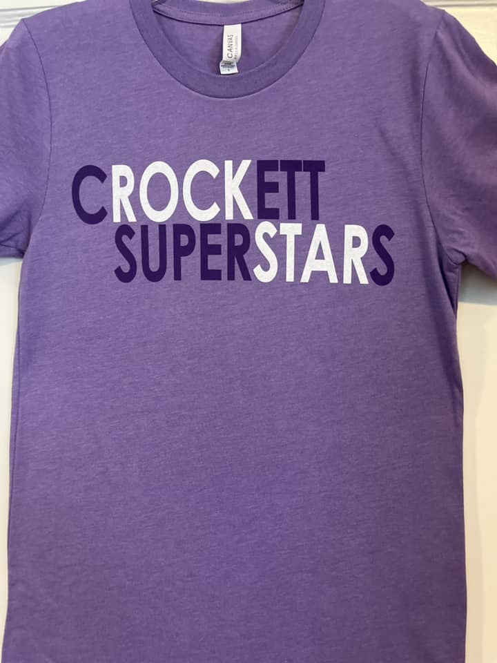 Crockett Superstars Tee - Purple