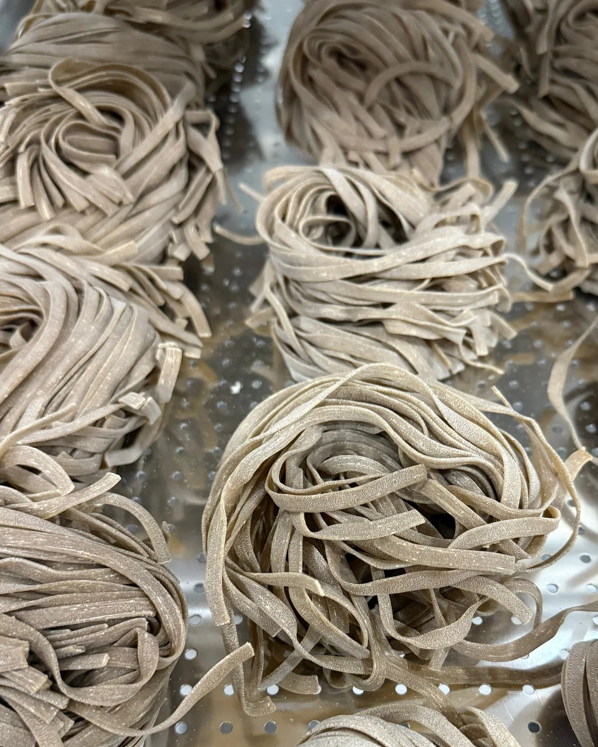 Black Garlic Tagliatelle - Madd Pasta