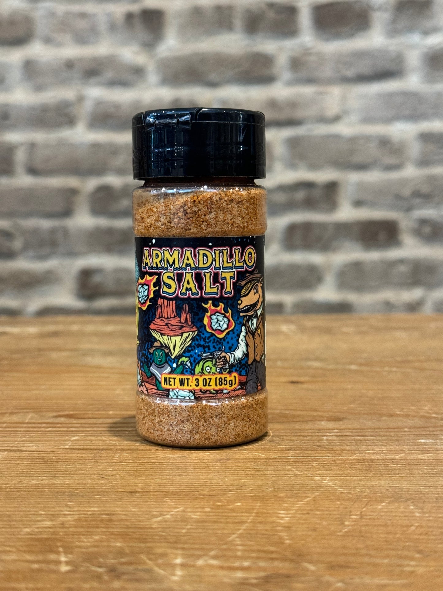 Armadillo Salt 3 oz shaker