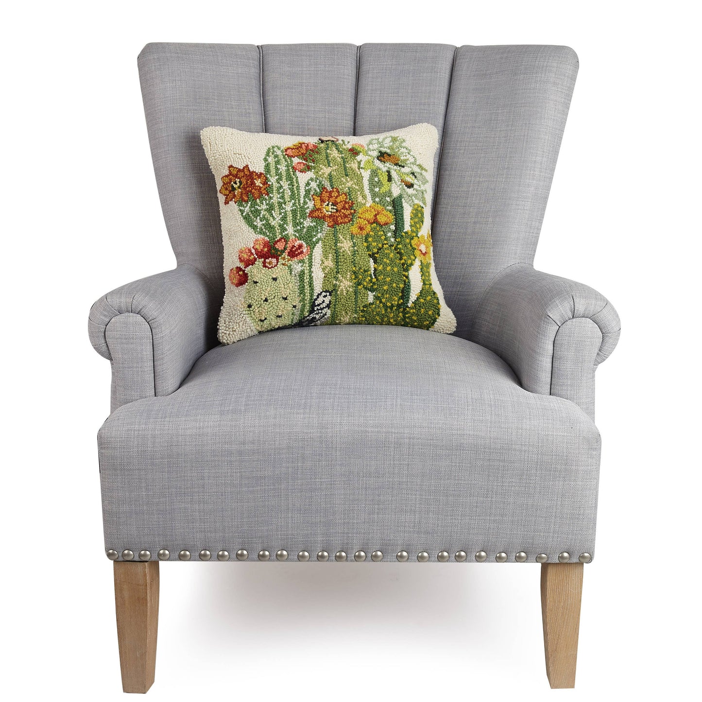 Cactus Floral Hook Pillow