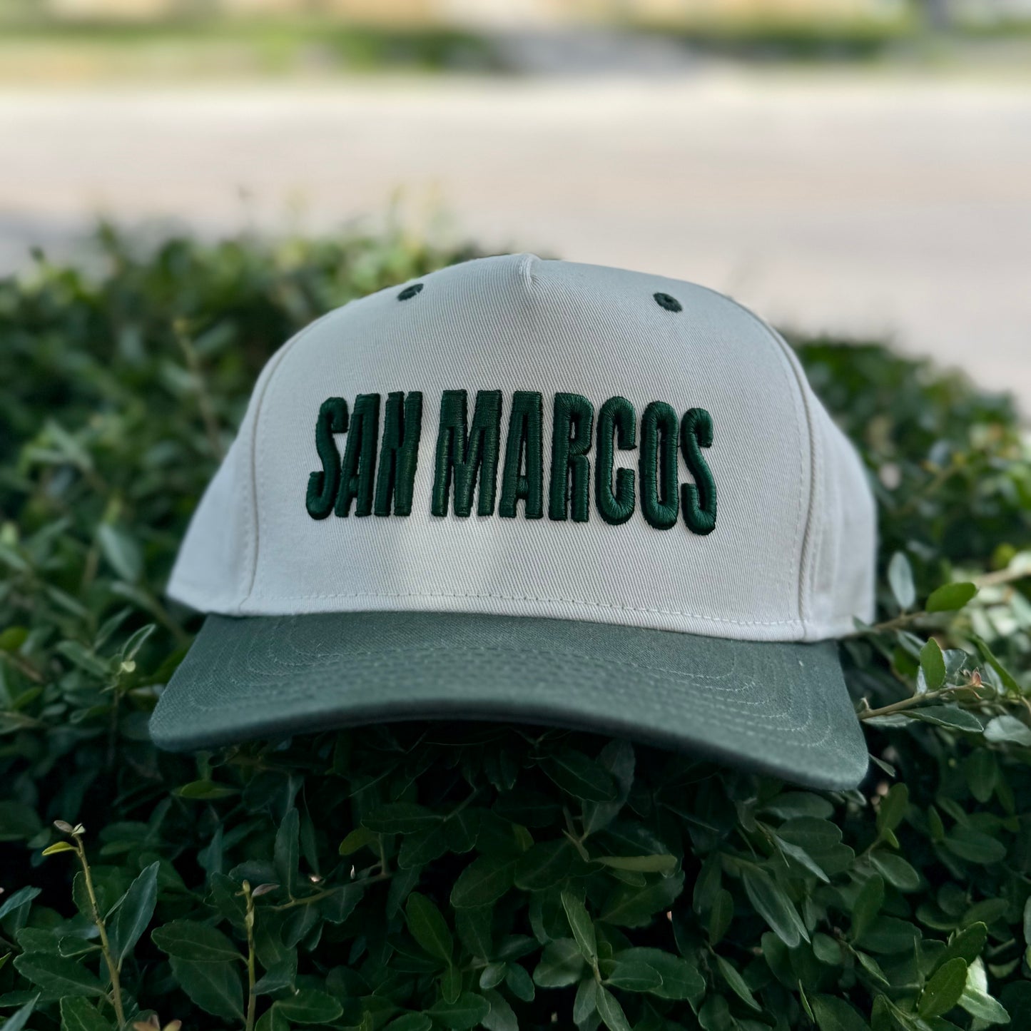 San Marcos two-tone twill hat