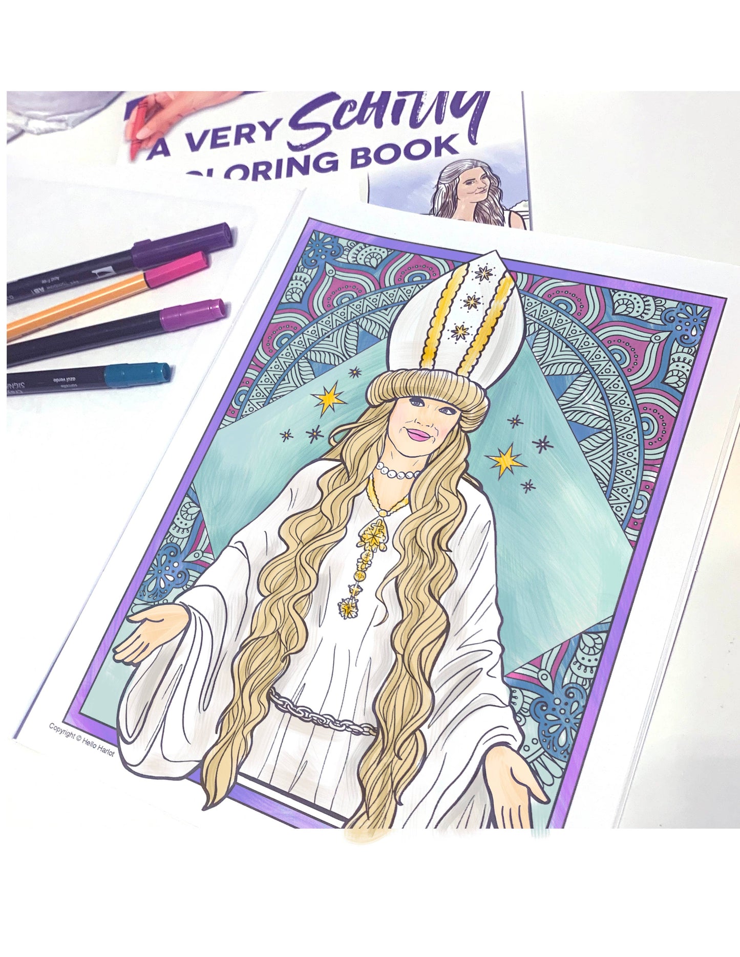Schitt's Creek Coloring Book