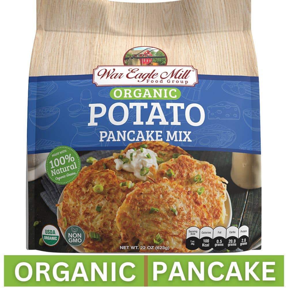 Potato Pancake Mix, Organic 22 oz. Bag