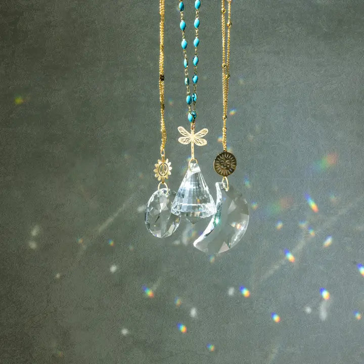 Pocket Suncatcher - Peace Flower