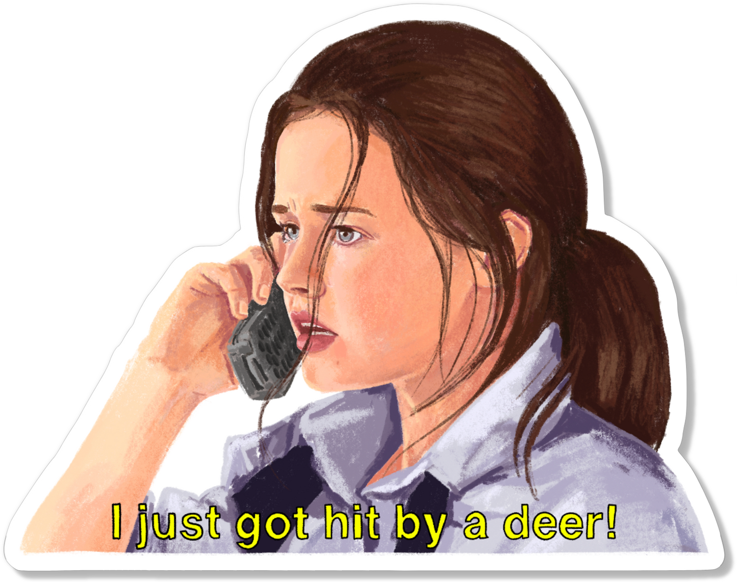 Rory Gilmore: Gilmore Girls Sticker