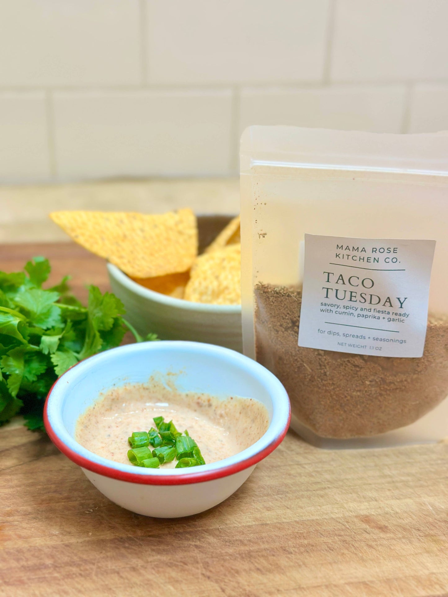Taco Tuesday dip and seasoning