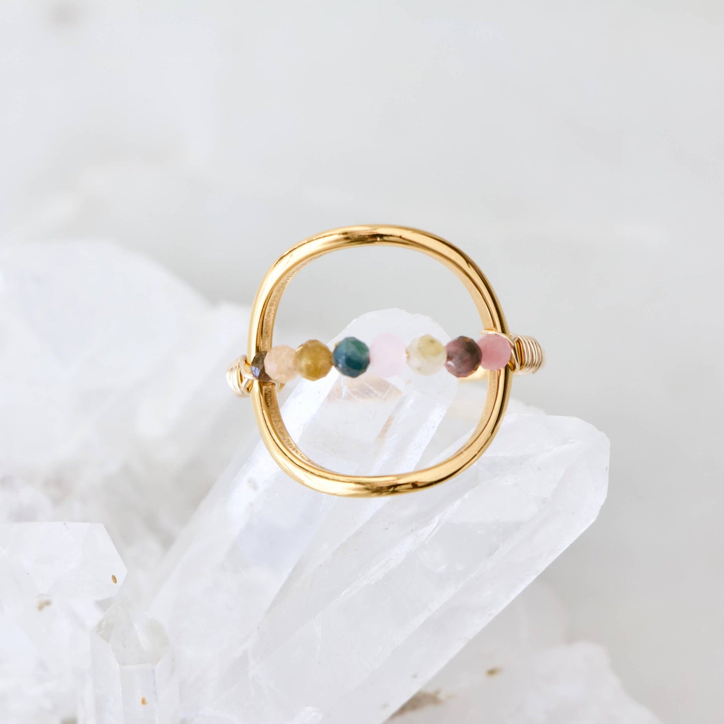 Tourmaline Ring - Waterproof