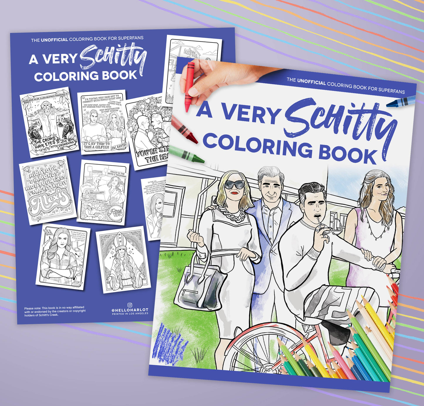 Schitt's Creek Coloring Book