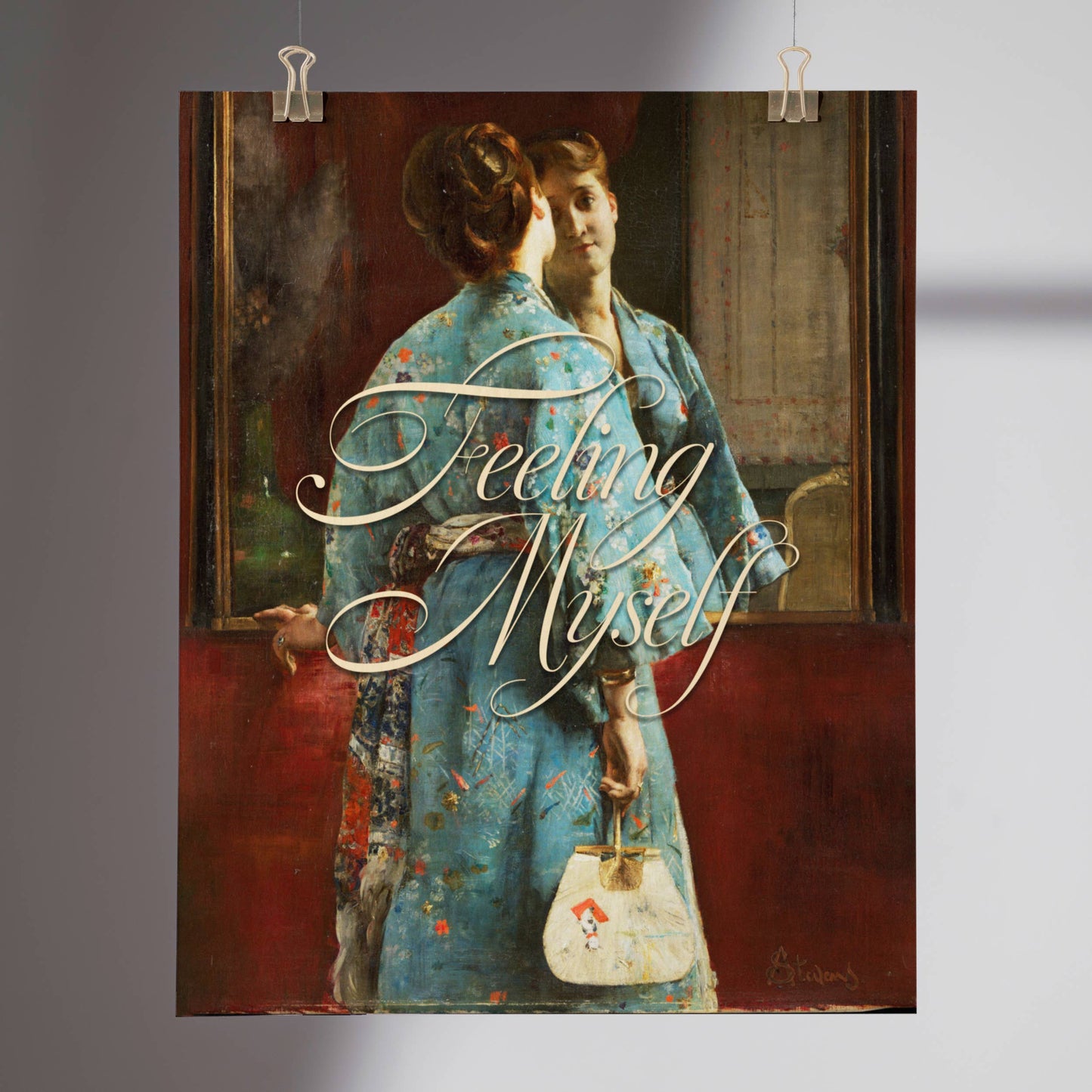 Feeling Myself - Altered Classic Art Print