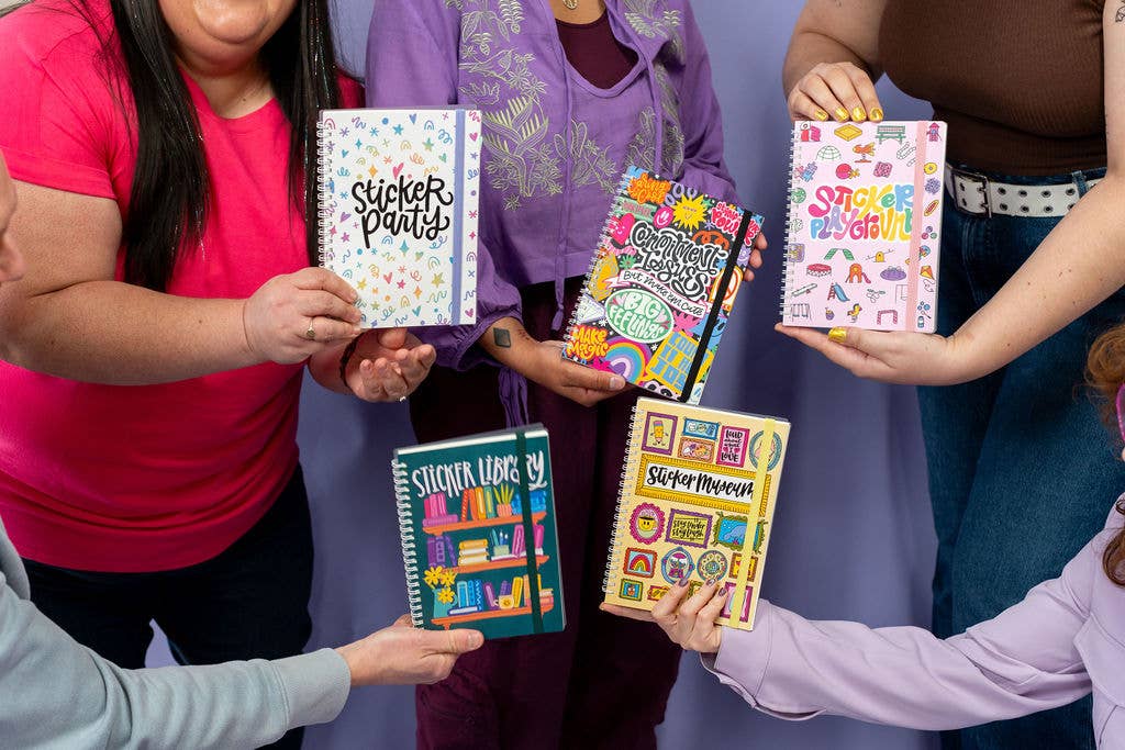 Commitment Issues – Colorful Reusable Sticker Book