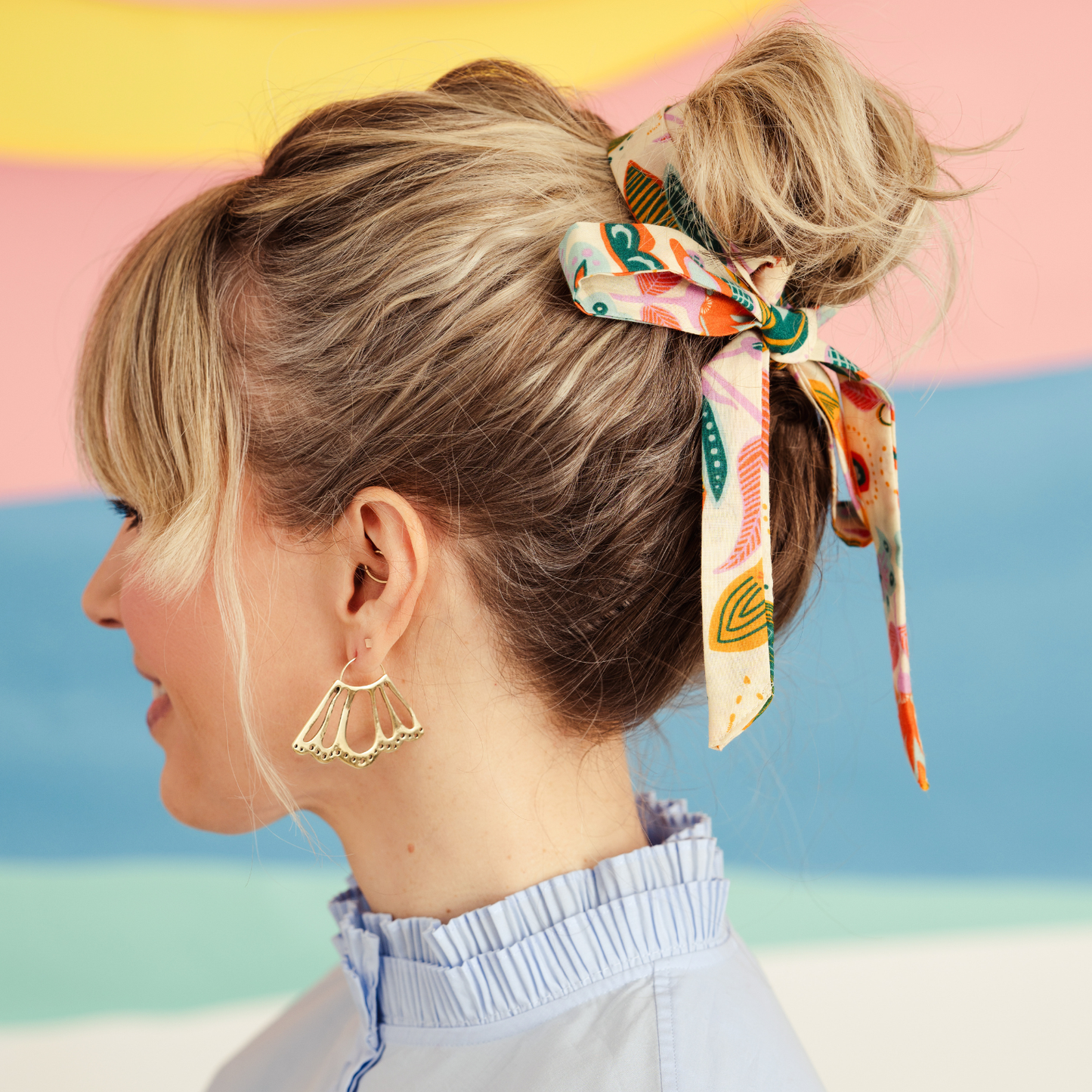 Lucinda Brass Earrings
