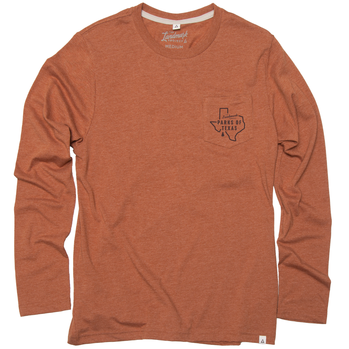 Explore Texas Long Sleeve Pocket Tee