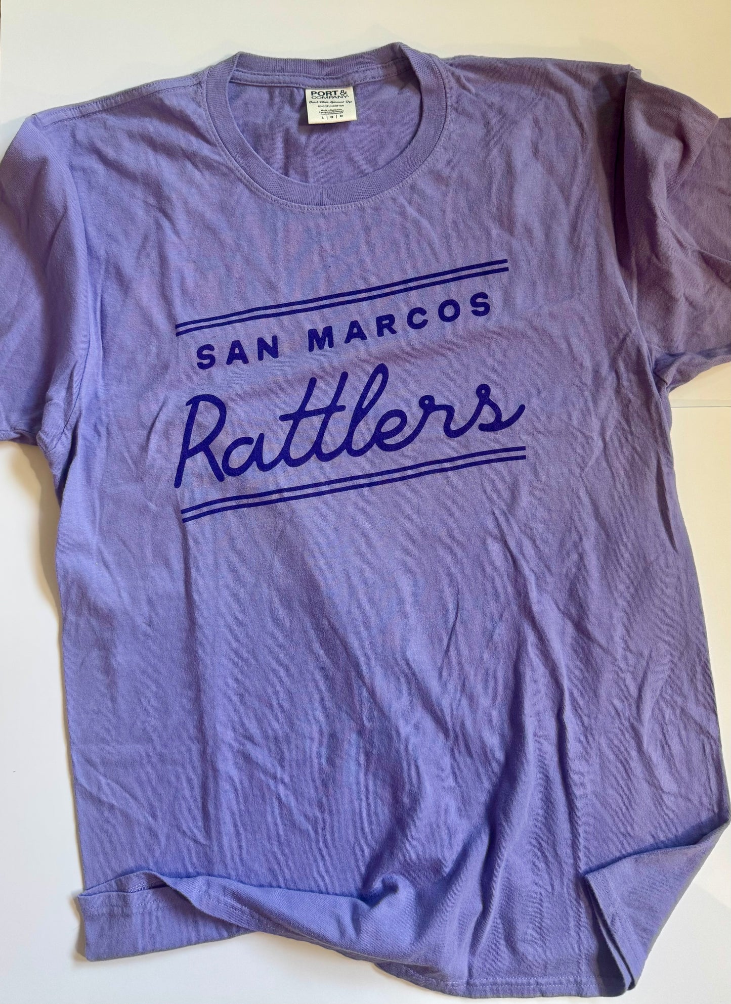 San Marcos Rattlers tee