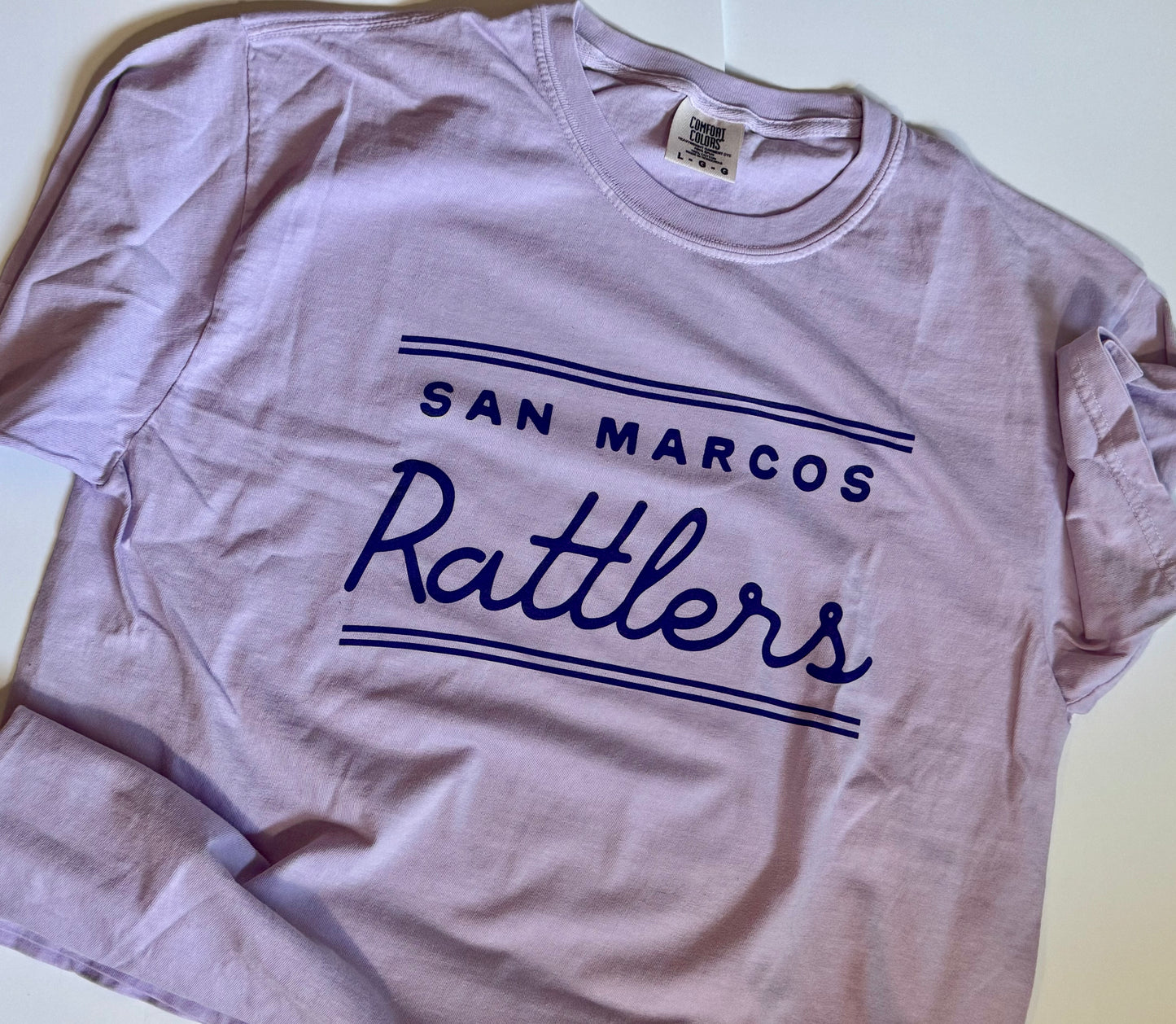 San Marcos Rattlers tee