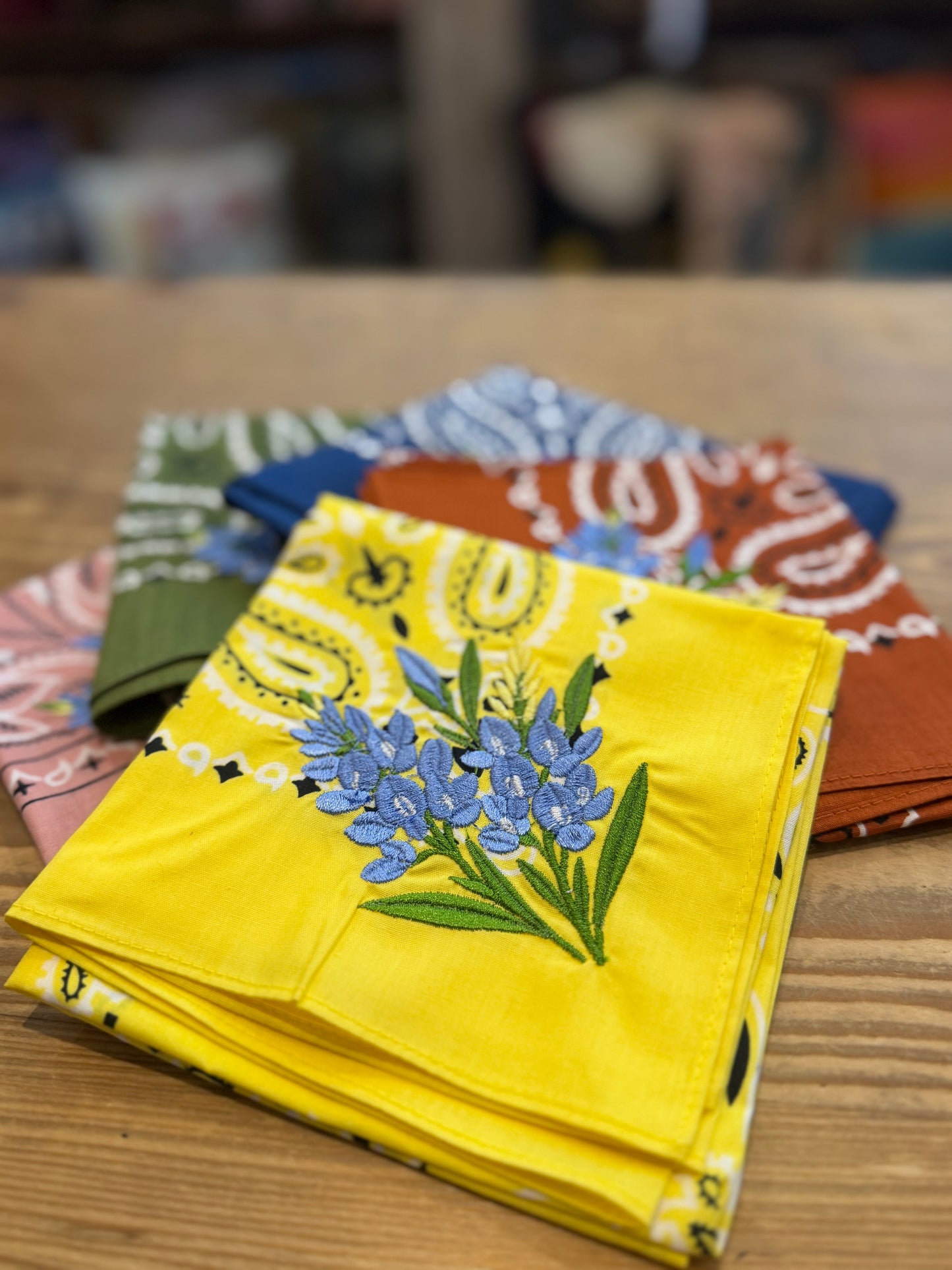 Embroidered Bandana