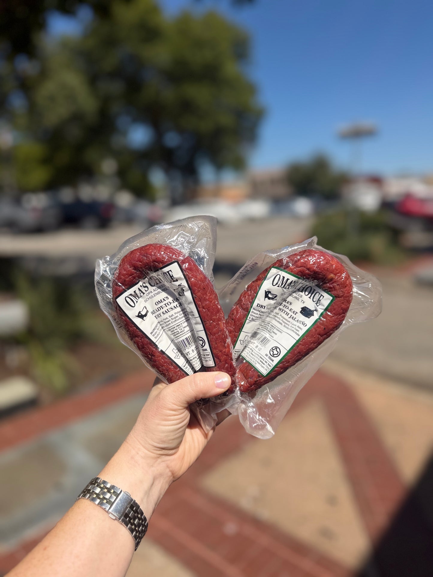 Oma's Choice Dried Sausage Ring