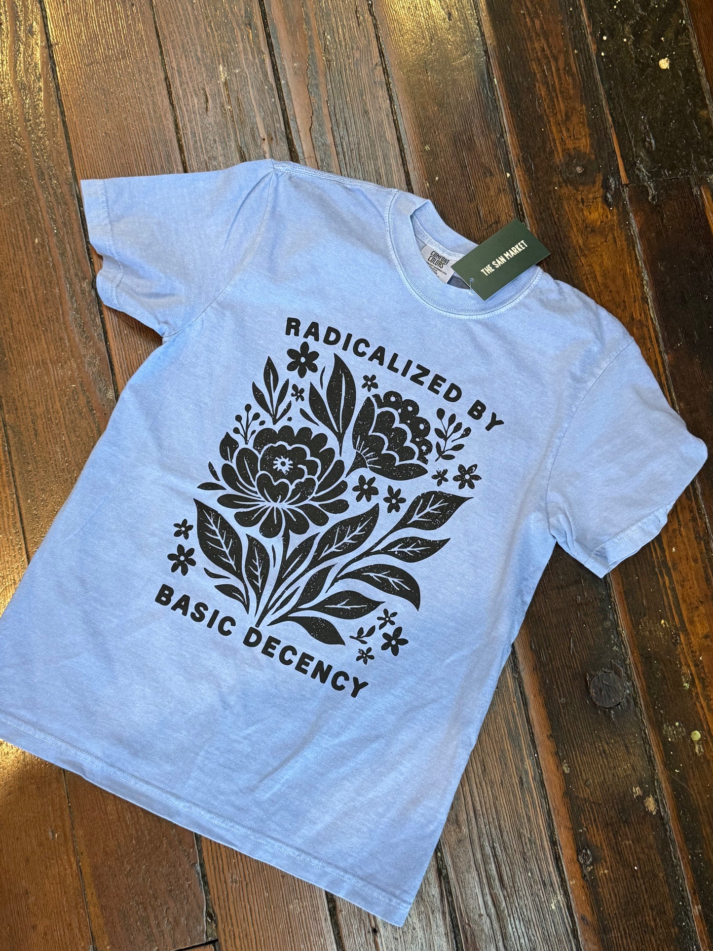 Radicalized by Basic Decency Tee