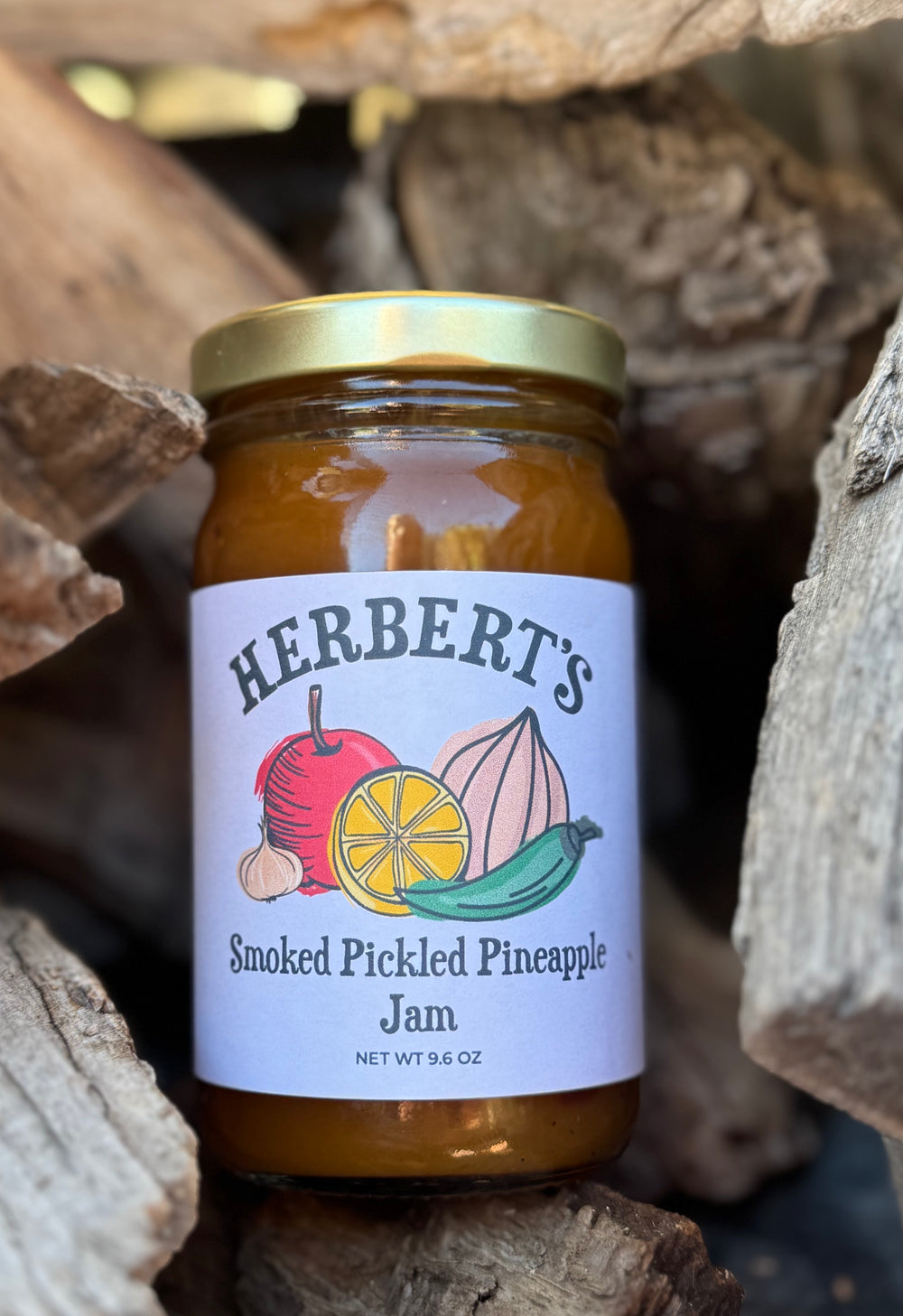 Smoked Pickled Pineapple Jam 9.6 oz