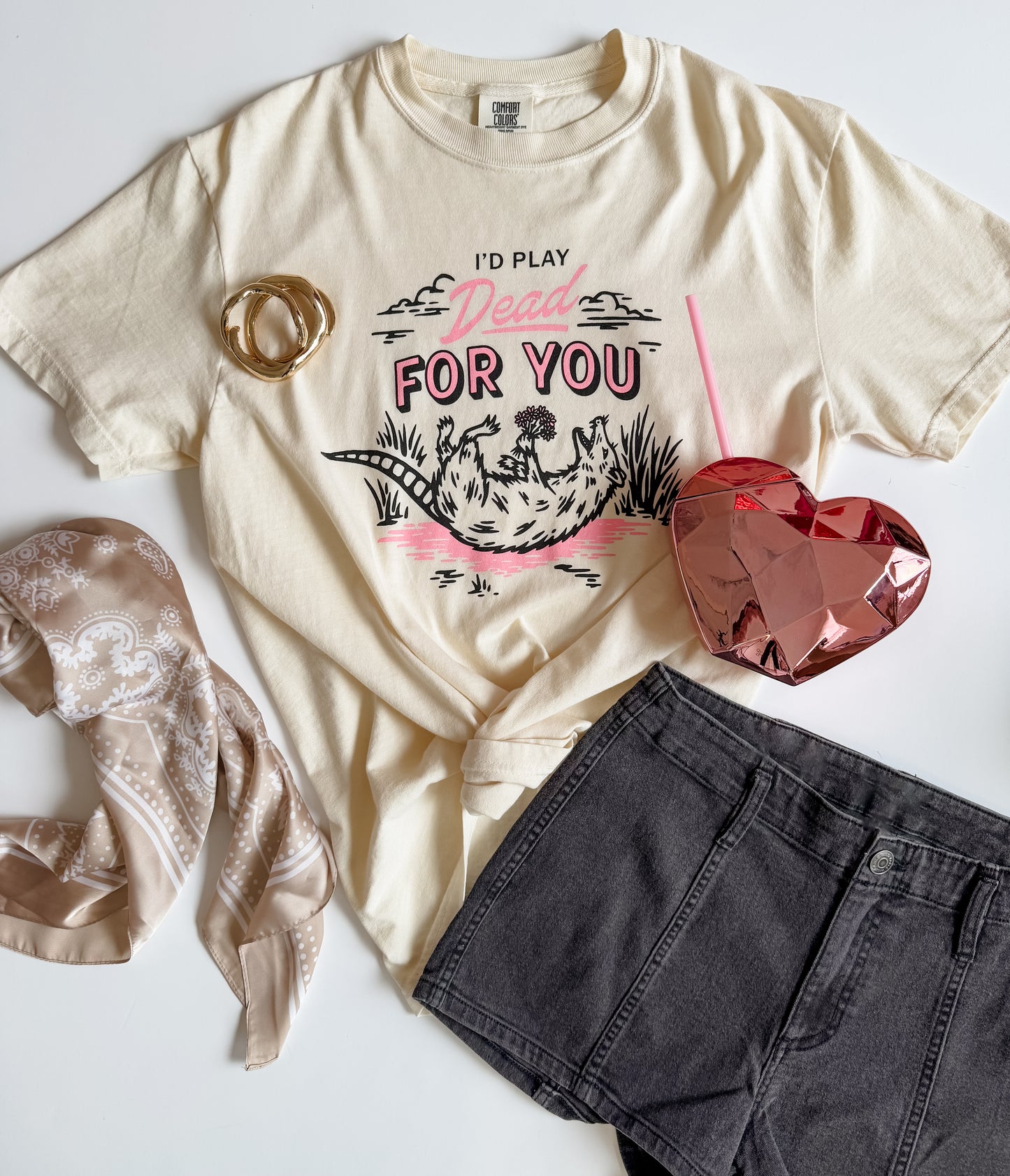 I'd Play Dead For You Graphic Tee
