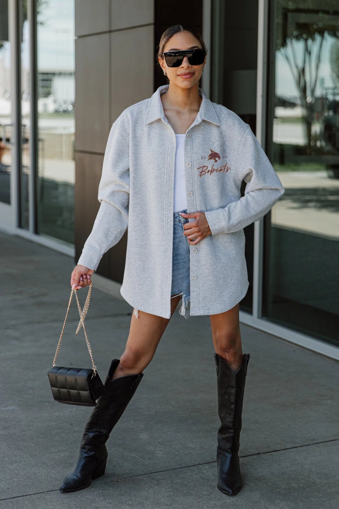 Gameday Texas State Fleece Overshirt