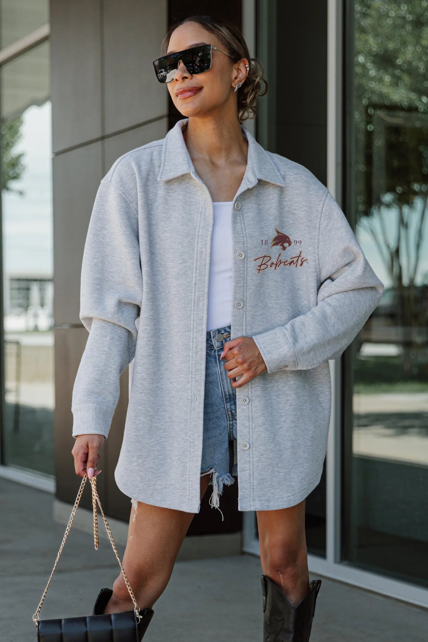 Gameday Texas State Fleece Overshirt
