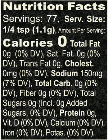 Armadillo Salt 3 oz shaker