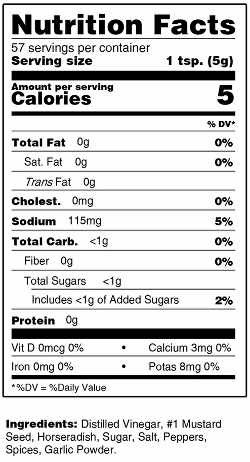 Garlic & Chile Mustard