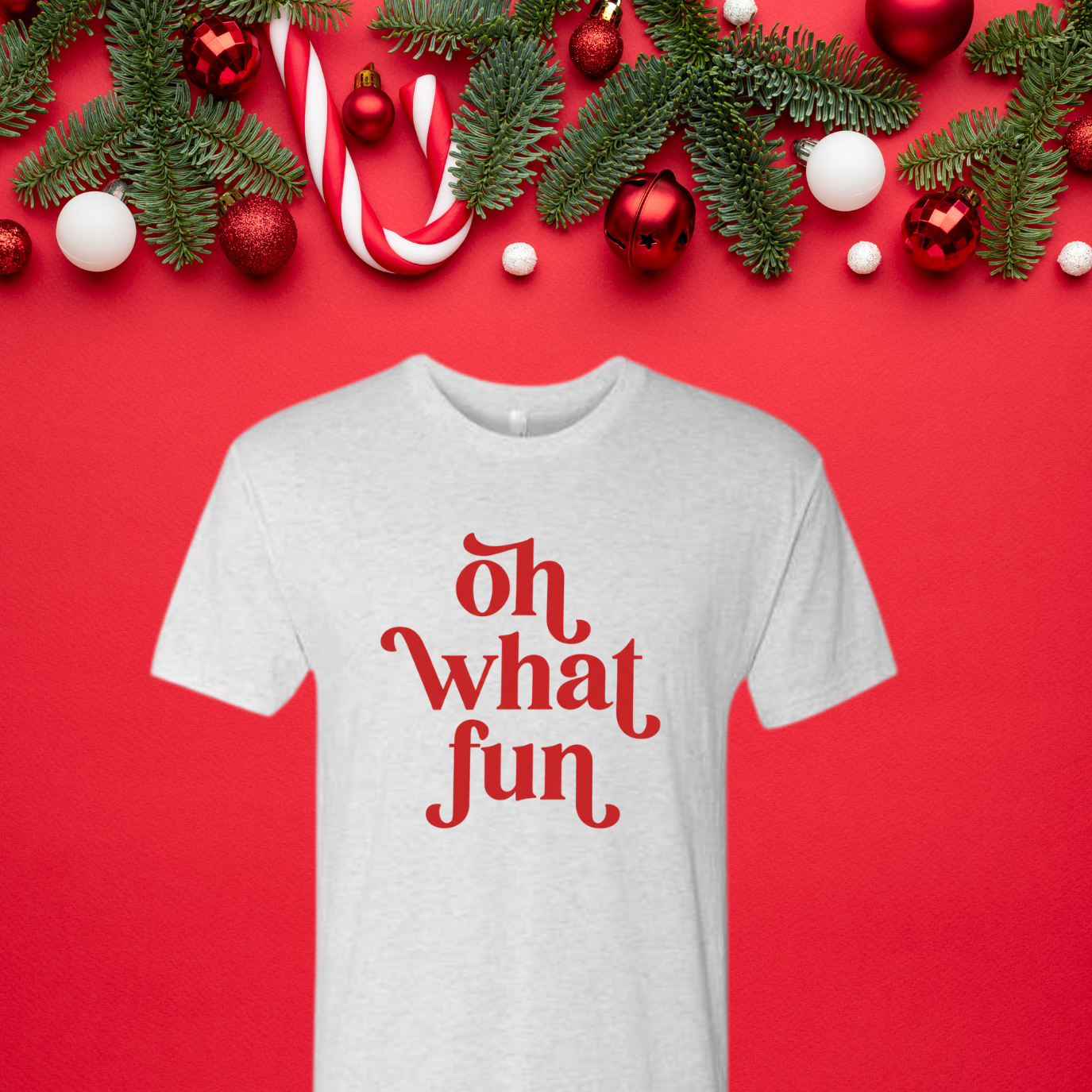 Oh What Fun tee