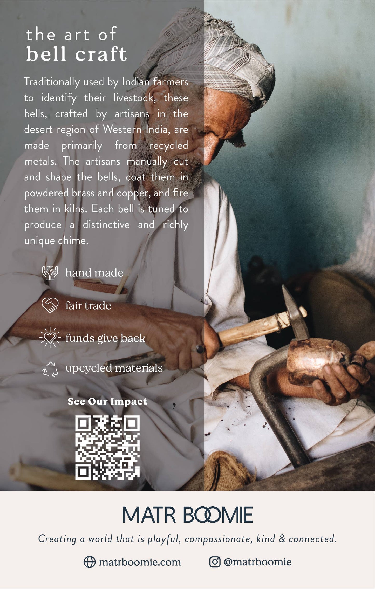 Texas Bluebonnet Wind Chime - Hand-painted State Flower