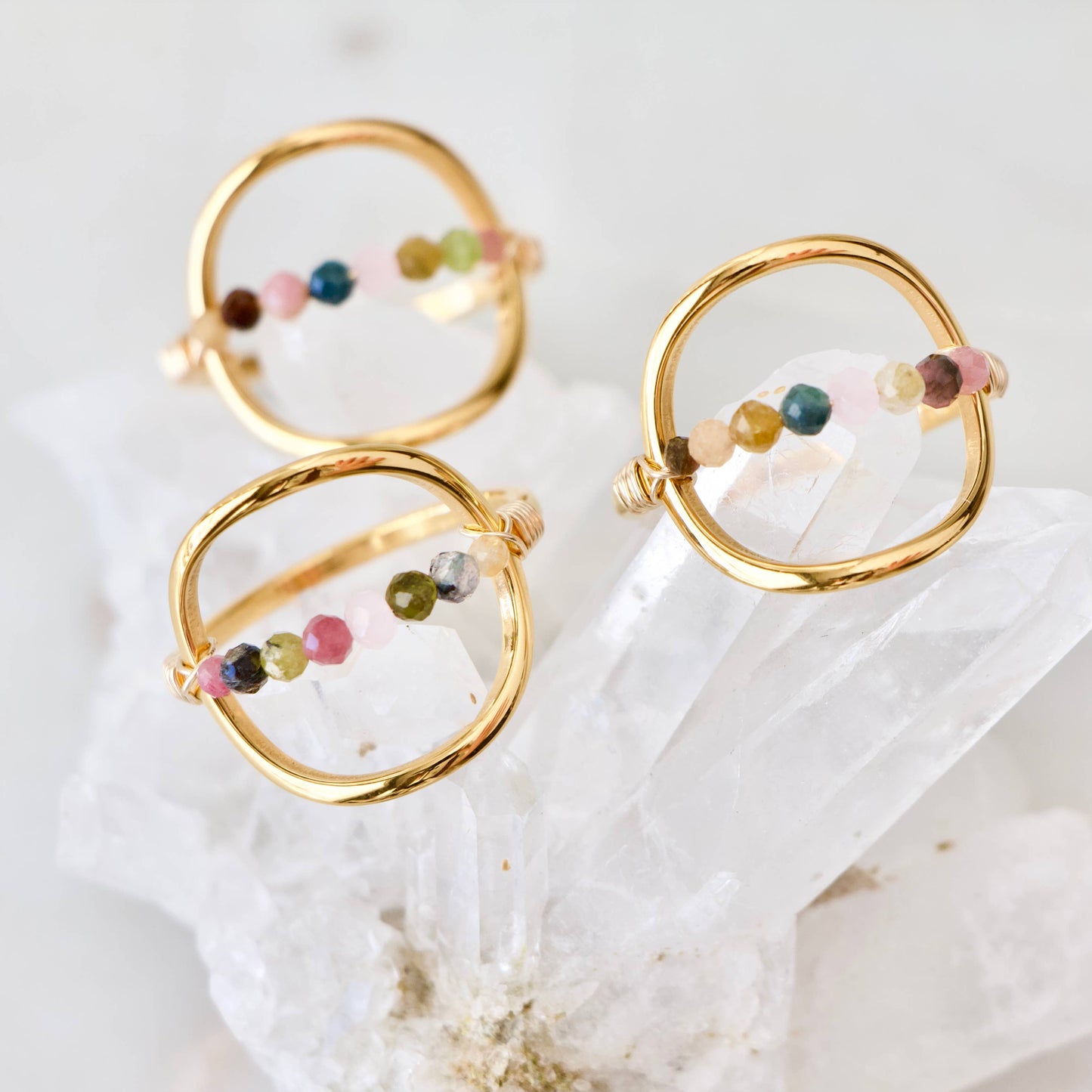 Tourmaline Ring - Waterproof