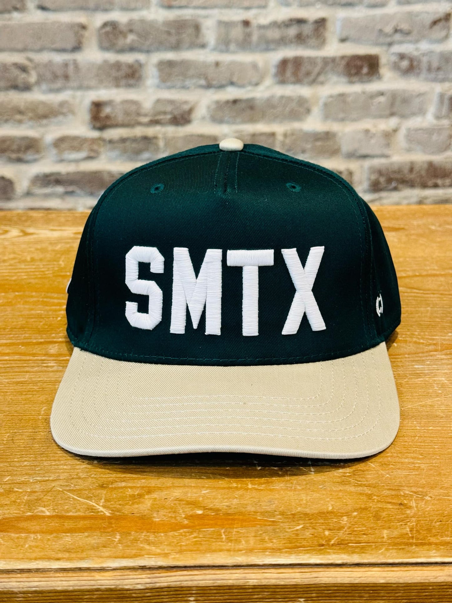 "SMTX" Vintage Two-Tone Hats